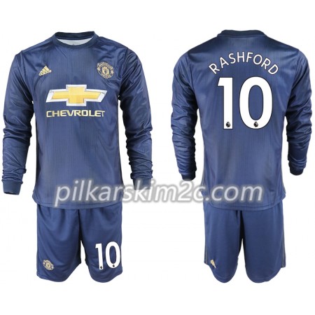 Koszulka Manchester United RASHFORD 10 Dziecięca Trzeciej 2018-2019 - Koszulki Piłkarskie(L/S)